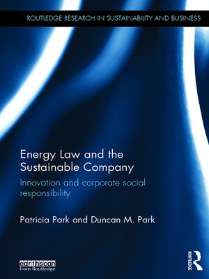 cover image of Energy Law and the Sustainable Company
